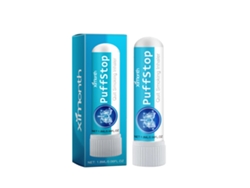 Inhalador nasal portátil para el alivio de la tos y el dolor, y para ayudar a dejar de fumar.