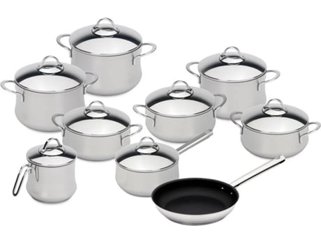 Batería de Cocina SILAMPOS Monsaraz (9 piezas)