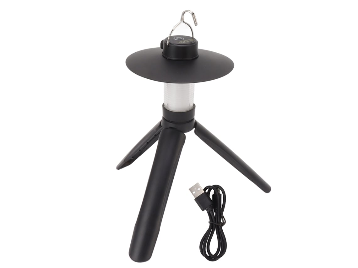 2026-lámpara De Camping Led Recargable Con Usb, Succión Magnética, Tripode Y Colgador Para Exteriores Y Emergencias