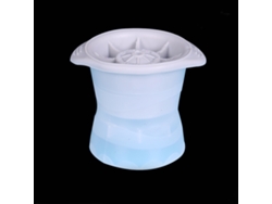 Bandeja De Silicona Para Cubitos De Hielo Con Forma De Bola Para Whisky, 6 Cm De Diámetro, Antideslizante, Segura.