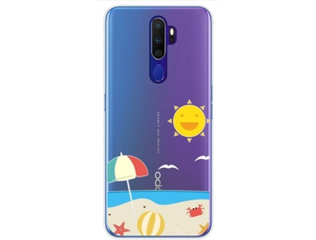 Carcasa Oppo A9 2020 TUMUNDOSMARTPHONE Dibujos Transparente Multicolor