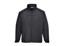 Chaqueta Softshell Oregon Para Hombre - Moderno Y Funcional Negro / S