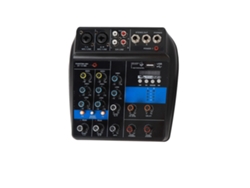 2026-mixer De Audio Usb 4 Canales Mixer Estéreo Profesional Equipo De Escenario 100‑240v Plug Uk