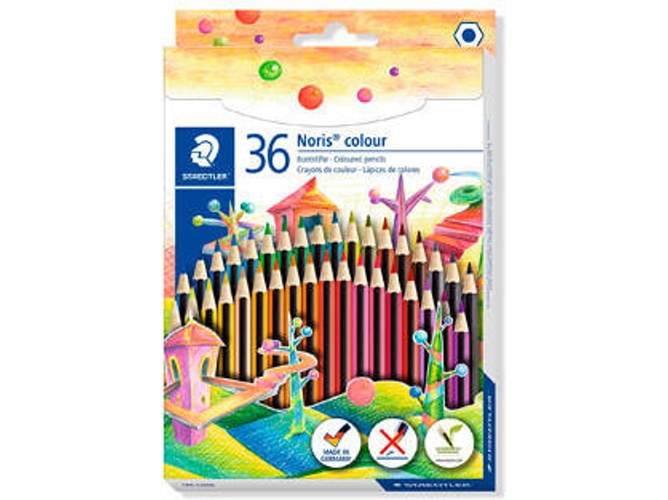 Staedtler Noris 185 cd36 caja con36 de colores variados colour 36
