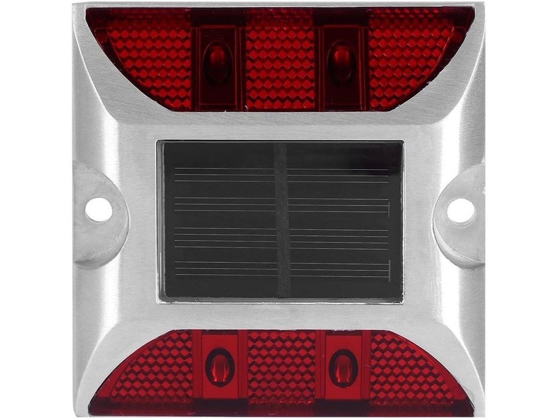 Lámpara Solar De 4 Led Para Entrada De Vehículos, Fabricada En Aleación De Aluminio Impermeable, Para Jardín Y Caminos.