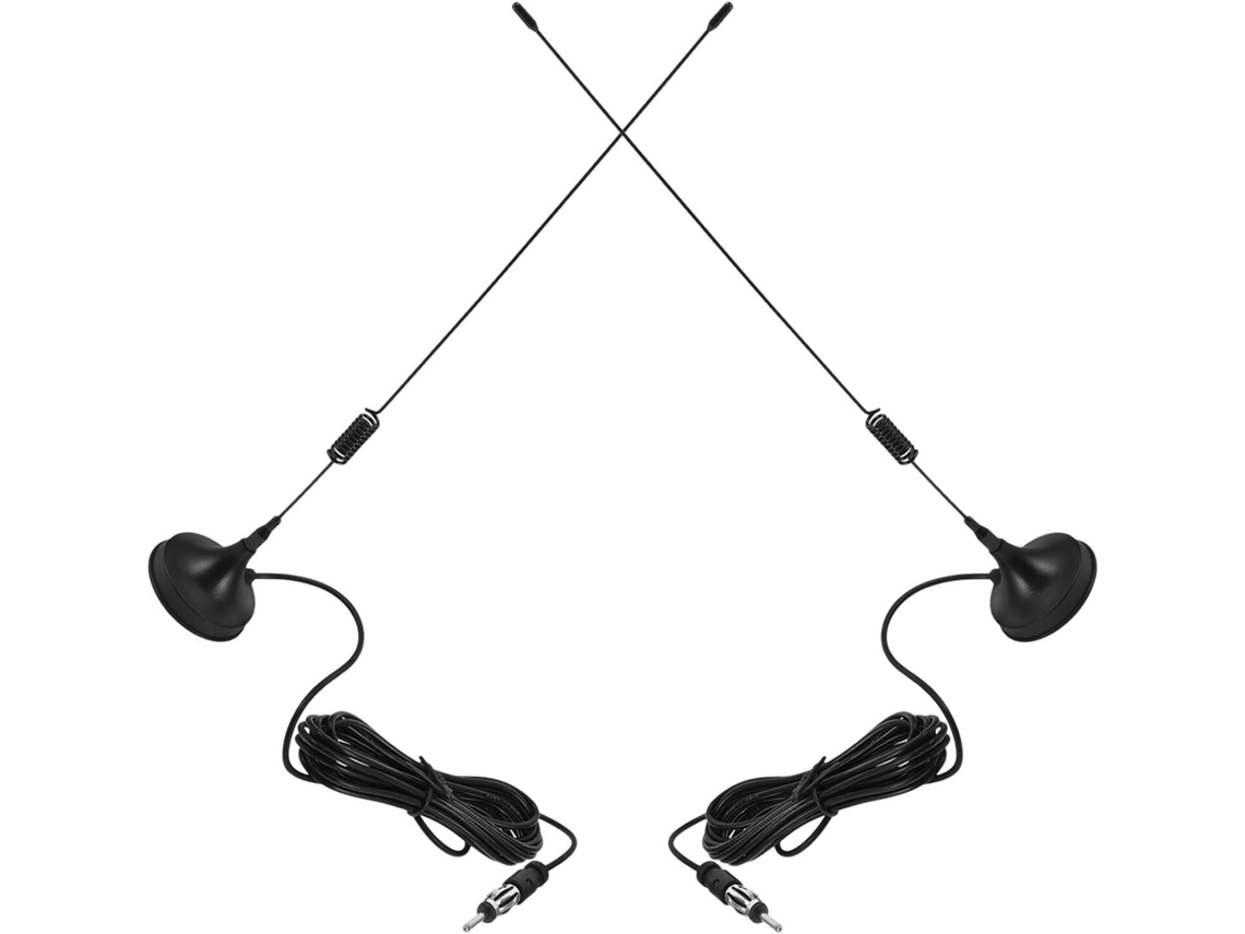 Juego De 2 Antenas Magnéticas Para Coche Y Camión, Accesorios De Audio, Antena De Radio, Reproductor De Cd.