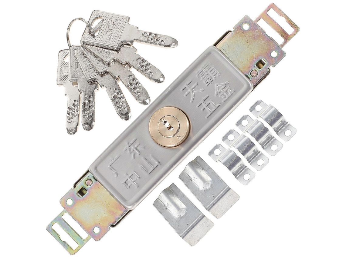 Cerradura de cadena antirrobo de acero inoxidable para puerta en bronce antiguo