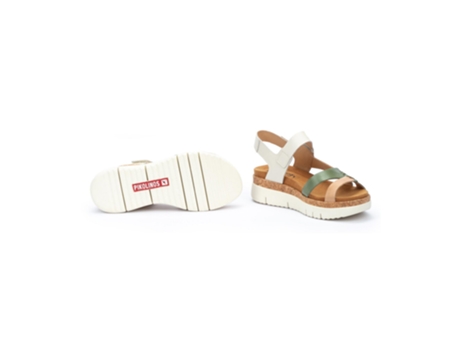 Sandalias de Mujer PIKOLINOS Piel Verde (38)