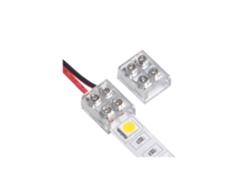 Conector Tira LED 12/24V DC Cable con Tornillo