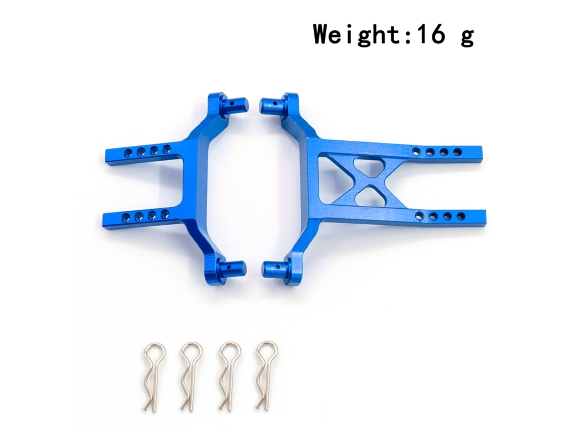 Soportes De Carrocería Delanteros Y Traseros De Aluminio Para Trax4 Latrax Teton Desert Prerunner Sst A Escala 1/18, Pieza De Repuesto 7615