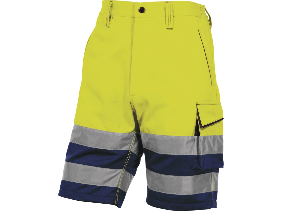 Pantalones Cortos de Trabajo de Alta Visibilidad Panostyle en Poliéster y Algodón DELTAPLUS