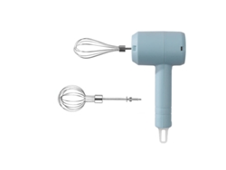 Batidor de huevos eléctrico portátil, recargable por USB, 3 velocidades, para remover y batir huevos Henten Home