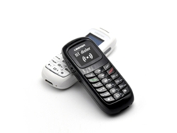 Mali fone de Ouvido Inteligente Mini Bm70 com Bluetooth, Dialer e Celular Gsm, 23g, Tela 0.66 Polegada, Suporta Música e Agenda