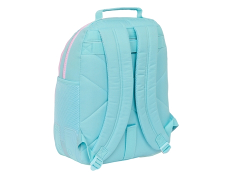 Mochila Escolar SAFTA Heaven (Poliéster 600D - Celeste)