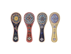 Reposacucharas Dkd Home Decor Dolomita (27,5 X 10 X 0,8 Cm) (4 Unidades)