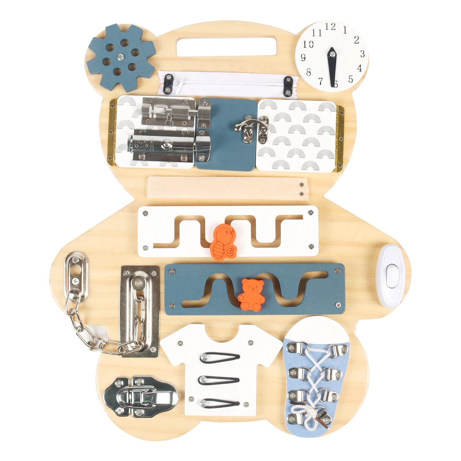 Tablero De Actividades Montessori, Juguete Para Dibujar, Juguete Educativo Para Viajes, Ideal Para Bebés De 2 A 4 Años.