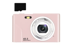Câmera Digital Halinuia 48mp, 1080p Fhd, Zoom De 16x, Cartão De Memória De 32gb