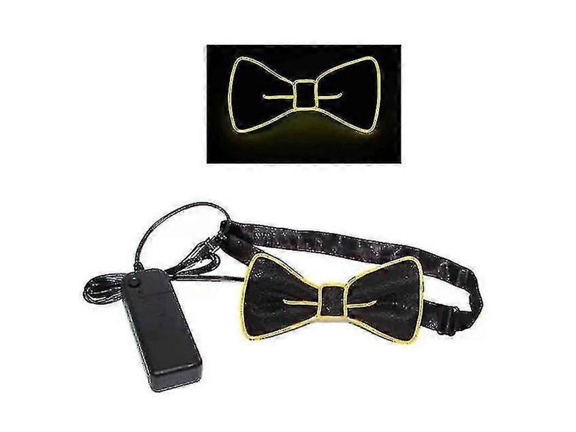 Corbata Y Cordón Con Luces Led Para Hombre: Perfectos Para Fiestas, Conciertos Y Fiestas De Disfraces.