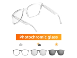 Gafas Inteligentes, Lentes Fotocromáticas, Asistente De Voz, Llamadas Bluetooth, Reproducción De Música Y Traducción. Blanco Transparente Czhhmart