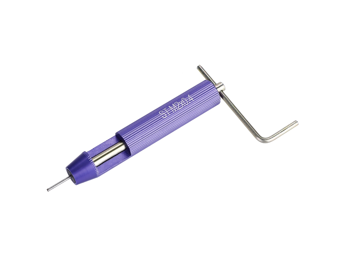 Herramienta manual para insertar casquillos roscados en tornillos de aleación de aluminio ST M2*0.4 para reparaciones | Sin marca
