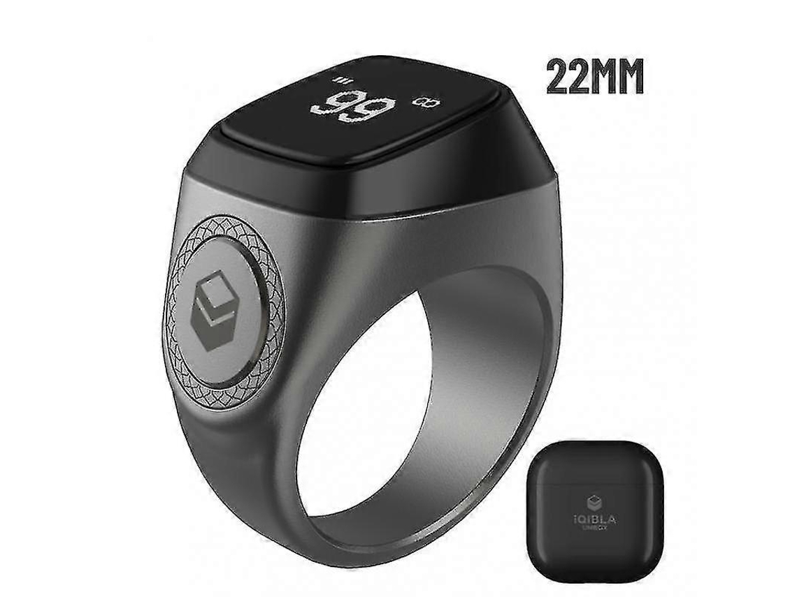 Contador inteligente de Tasbih Ryra Iqibla para musulmanes, anillo de metal Zikr digital Ly Ebike