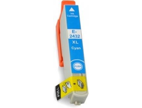 Cartucho para Epson T2432 24xl Cian (C13T24324010/C13T24224010)
