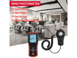 Medidor de luz digital TL 603 S/MARCA, 0,1-400000 lux, con sensor de luz, temperatura y humedad.