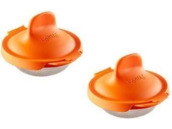 Conjunto de 2 Moldes para Huevos LÉKUÉ Escalfados