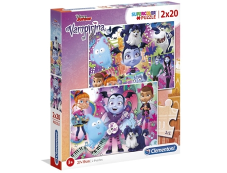 Vampirina Puzzle Doble 2X20 Piezas CLEMENTONI