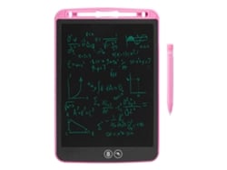 Tableta de escritura LCD de 8,5 pulgadas, panel de dibujo para garabatos, tablero colorido de escritura a mano con lápiz óptico magnético para niños pequeños, juguetes educativos y de aprend rosa