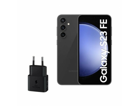 Smartphone SAMSUNG Galaxy S23 FE (Negro - 8 GB RAM - 6,1 - 256 GB)