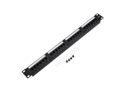Panel de conexiones Cat6 de 24 puertos LAXISCREED