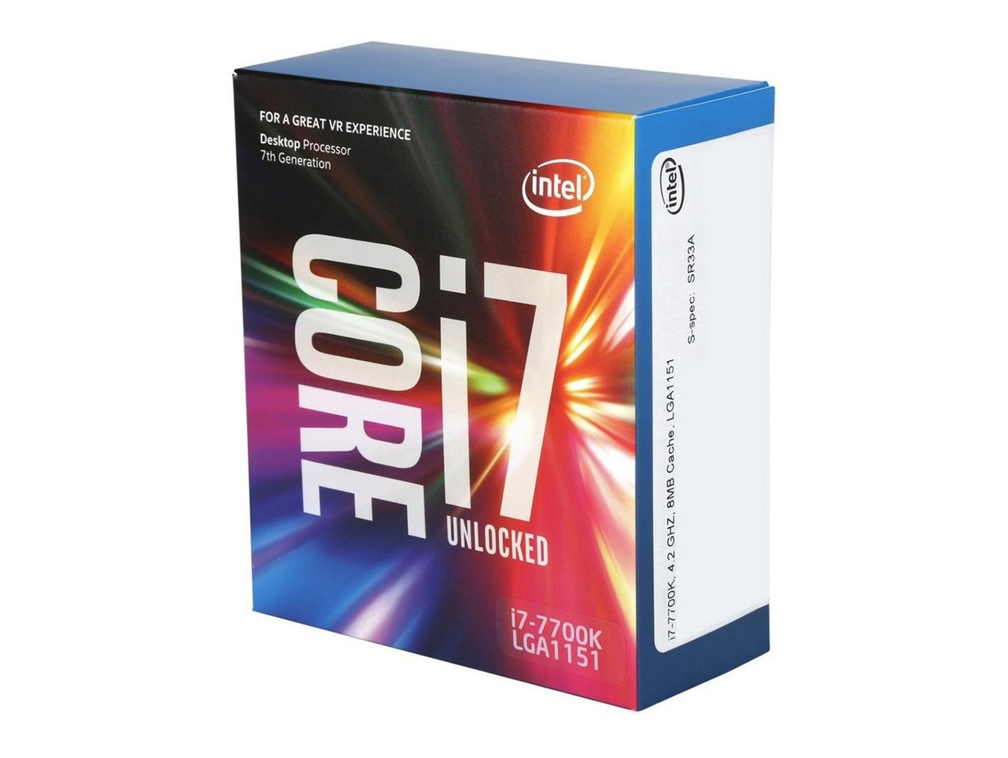 Procesador INTEL Core i7-7700K (Socket LGA1151 - Quad-Core - 4.2
