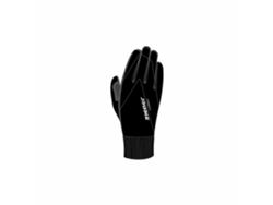 Guantes para Esquí ZIENER (Niño Unisex - Negro - S)
