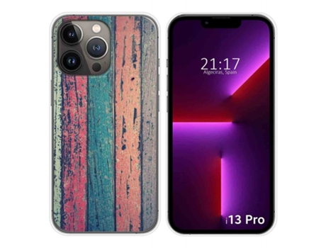 Carcasa iPhone 13 Pro (6.1) TUMUNDOSMARTPHONE Dibujos Multicolor