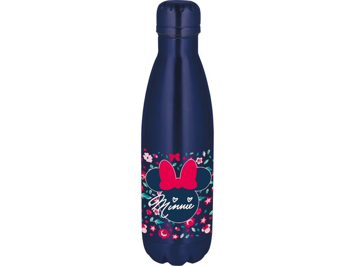 Botella de metal con flores de Minnie Mouse de 780 ml B.active