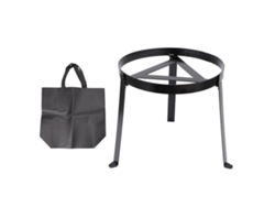 Trípode profesional para fogatas, plegable, para barbacoa, picnic, senderismo, camping y cocina.