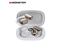 Auriculares Inalámbricos Monster Ac100 Open Ear Bluetooth 5.3 Con Gancho Antideslizante, Cancelación De Ruido Y Clasificación Ipx5 Para Deportes.