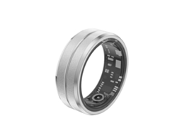 Anillo inteligente deportivo de moda para hombres y mujeres, 8 Chennnls plateados
