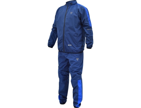 Chándale para Fitness RDX Chándal Sauna Azul (M)