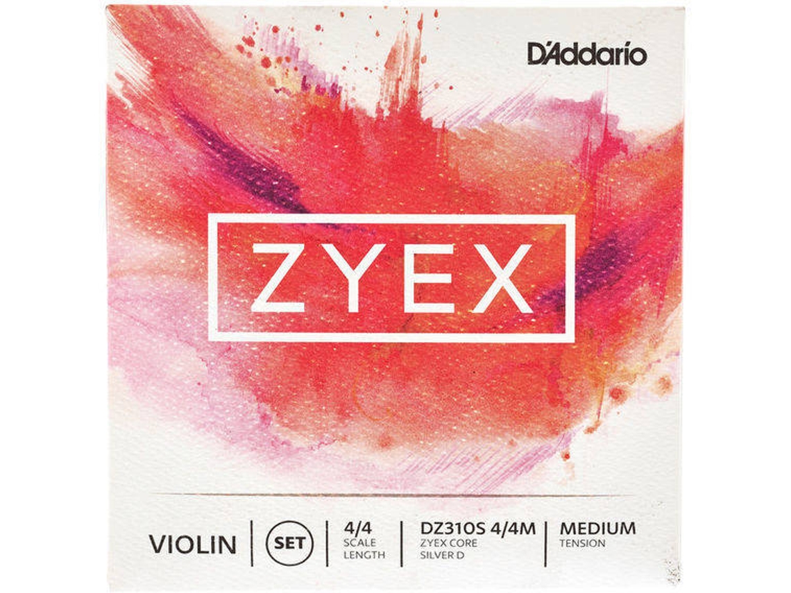 Cuerdas de Violín DADDARIO Set Zyex Dz310S (4/4M)
