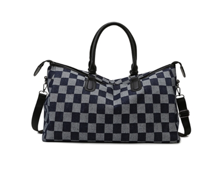 Bolsa de Viaje de Mujer ZMDECQNA Transporte Carrito Deportiva Gimnasio Negro