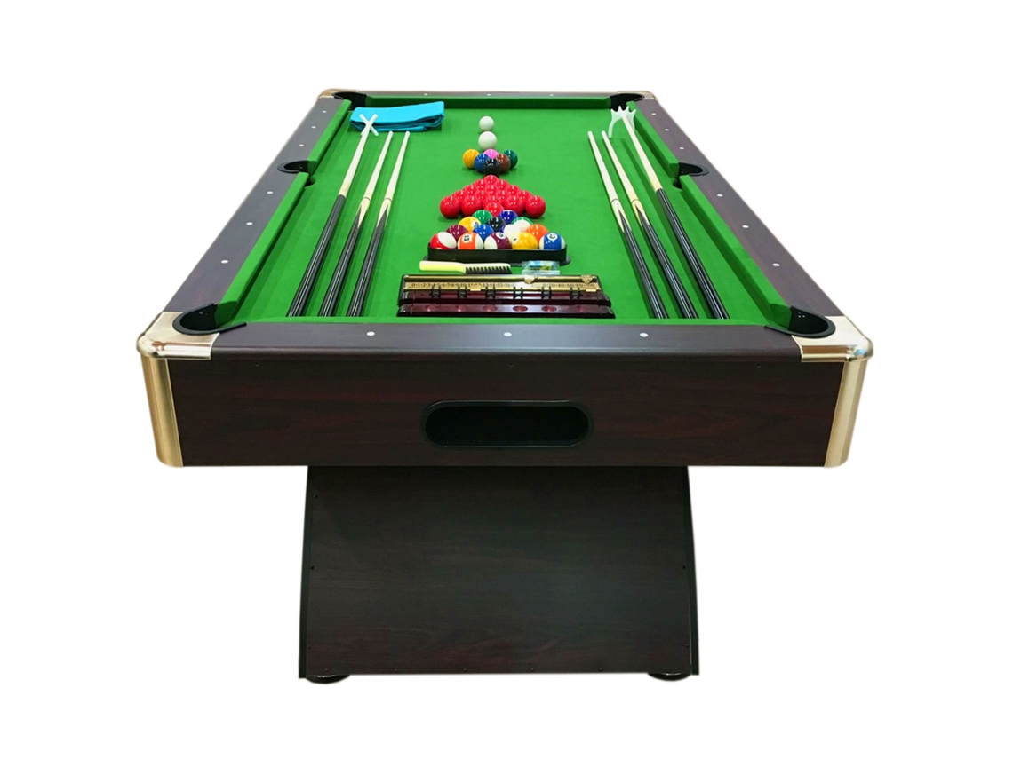Mesa de Billar Moderna de 8 Pies Completa con Accesorios - Poseidon
