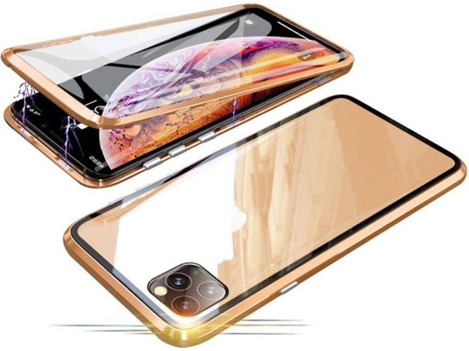 Funda iPhone X, XS WJS 360 Dorado