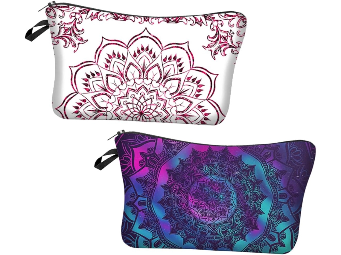 Neceser De 2 Piezas, Neceseres De Viaje Para Maquillaje, Bolsas Para Guardar La Ropa.