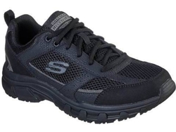 Botas SKECHERS Cuero Hombre (42.5 - Negro)