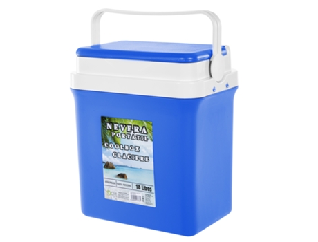 Nevera Portatil Camping y Playa - Hielera rígida con asa resistente y cierre hermético. Perfecta para mantener frescos alimentos y bebidas. 18 Litr...