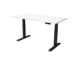 Escritorio Ajustable Eletricamente IVOL (160 x 80 cm - Negro)