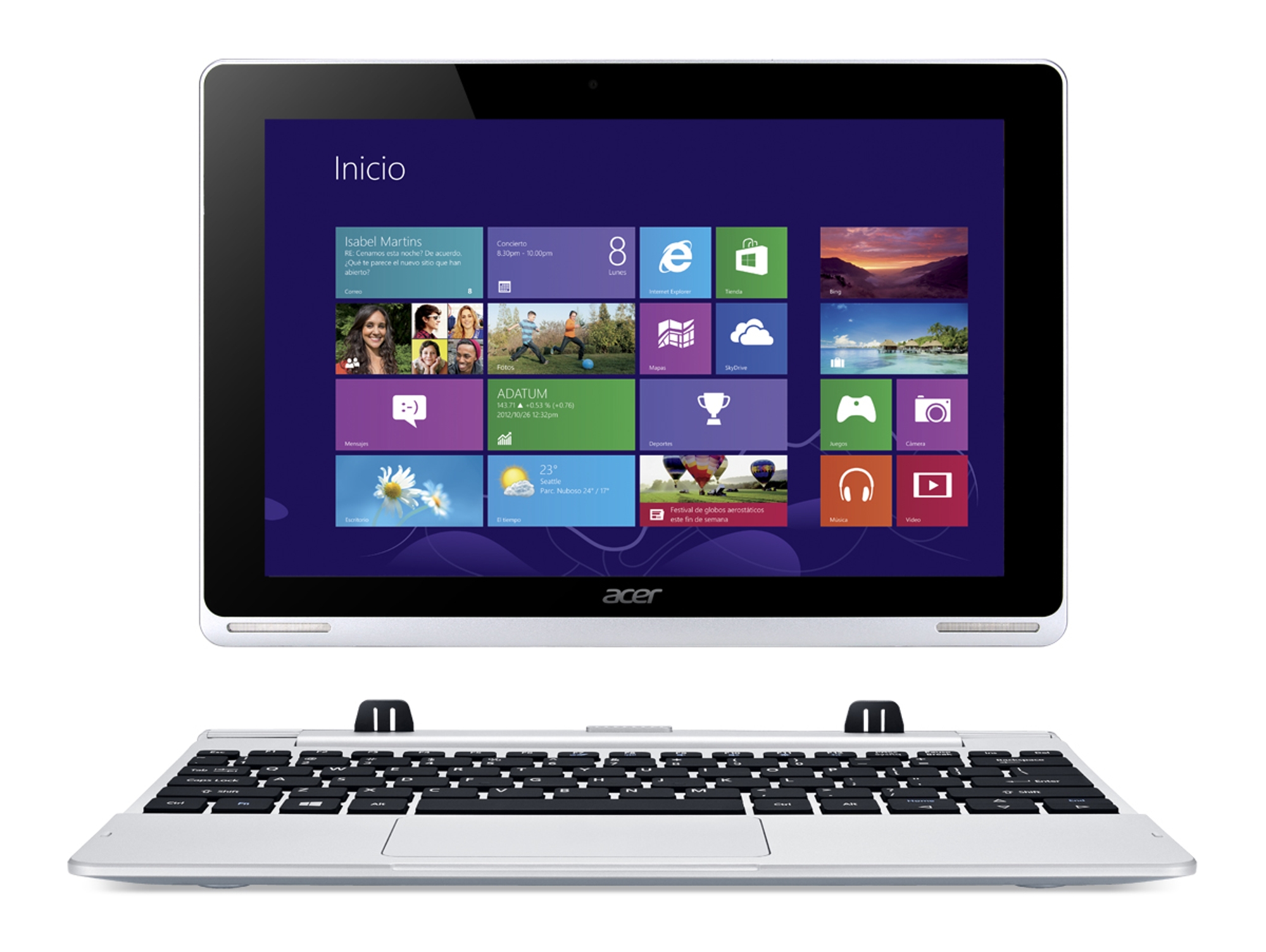 Portátil 10,1'' ACER Aspire Switch 10 SW5-012
