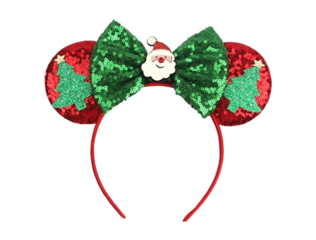 Adorno de Navidad ZMDECQNA Diadema Diademas Purpurina